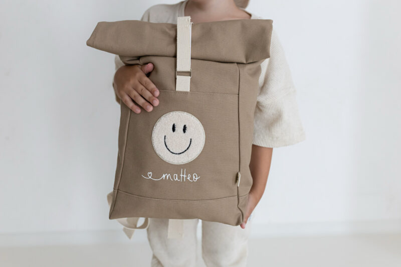 Kinderrucksack Rolltop - nach deinen Wünschen-